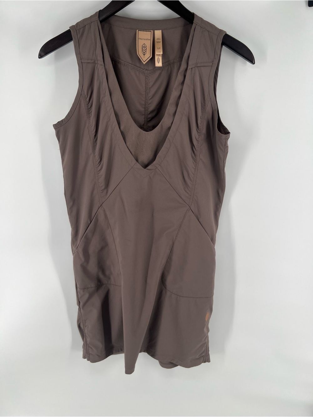Indigent Taupe Liike Outdoor Activewear Dress, SP, Hiking, Military